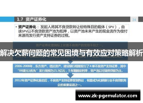 解决欠薪问题的常见困境与有效应对策略解析 解决欠薪问题的常见困境与有效应对策略解析