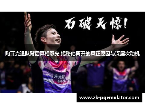 陶菲克退队背后真相曝光 揭秘他离开的真正原因与深层次动机